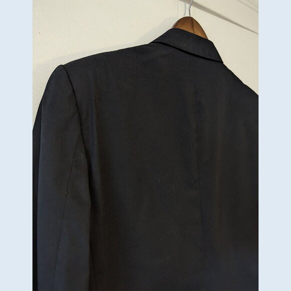 LOUIS VUITTON - Black cotton jacket - Sz 48 - Picture 6 of 16